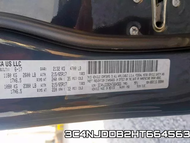 3C4NJDDB2HT664563 фото 2