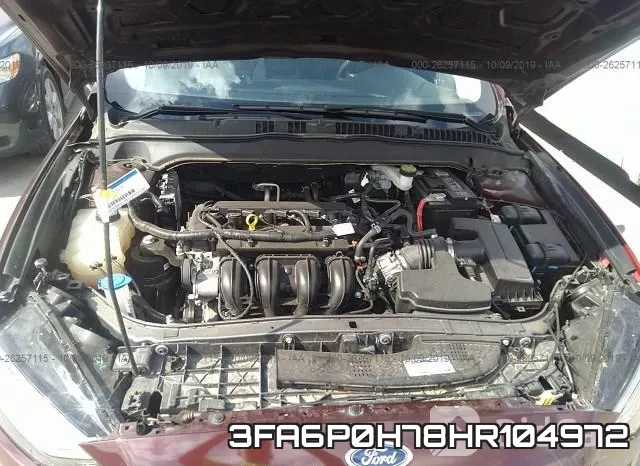 3FA6P0H78HR104972 фото 2