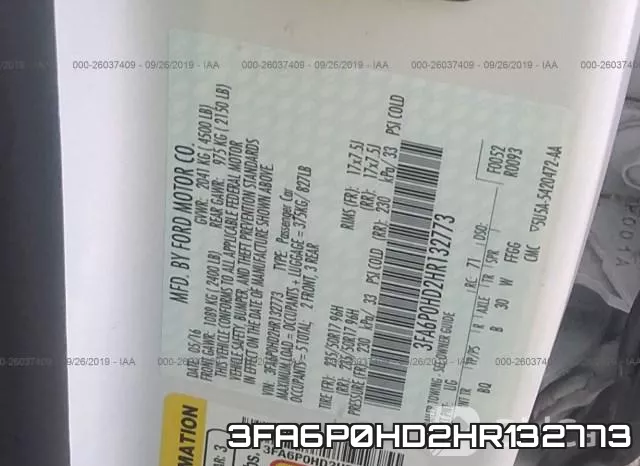 3FA6P0HD2HR132773 фото 10