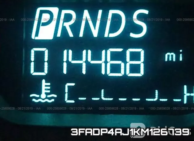 3FADP4AJ1KM126739 фото 8