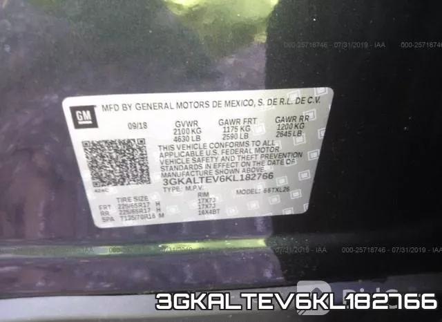 3GKALTEV6KL182766 фото 10