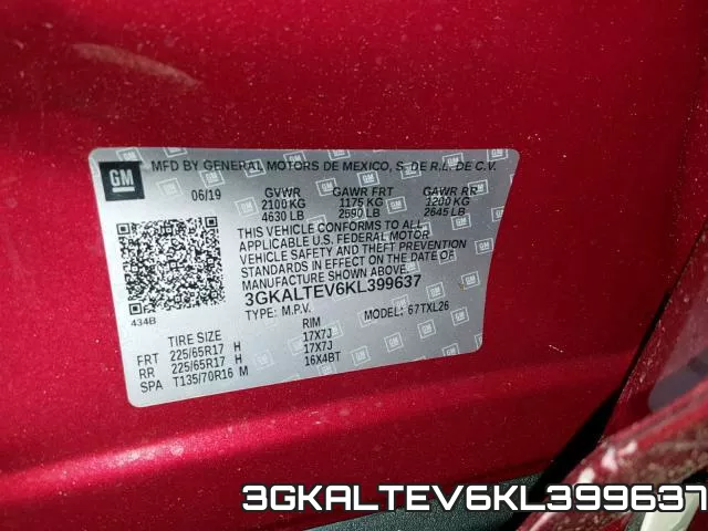3GKALTEV6KL399637 фото 2