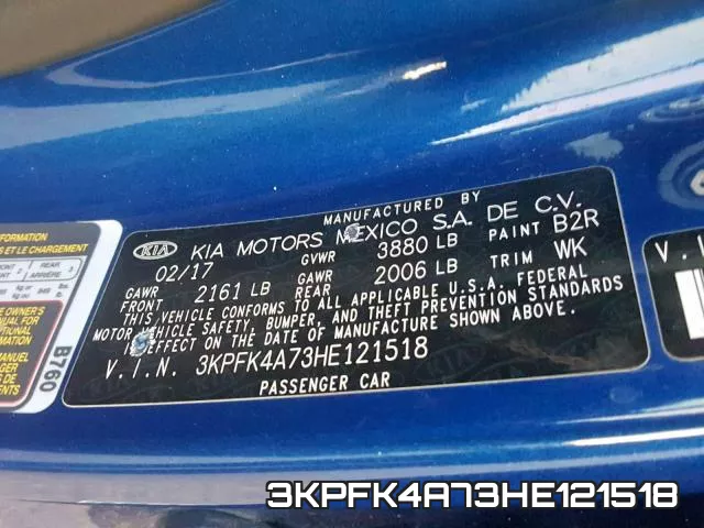 3KPFK4A73HE121518 фото 2