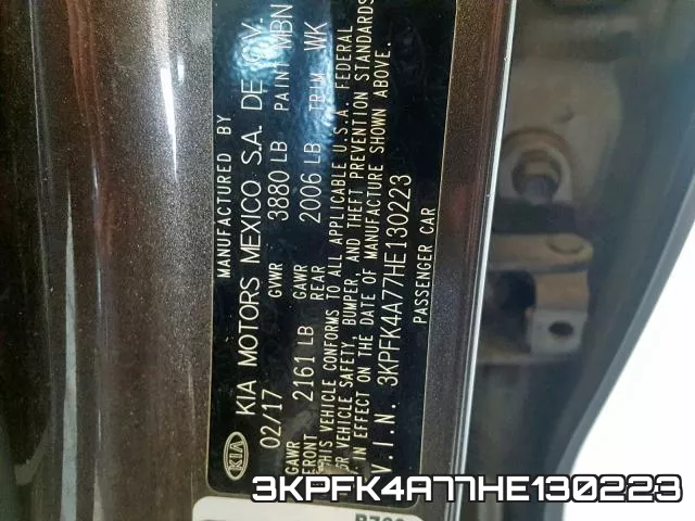 3KPFK4A77HE130223 фото 2