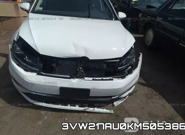 3VW217AU0KM505386 фото 7