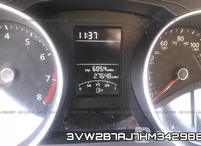 3VW2B7AJ7HM342988 фото 8