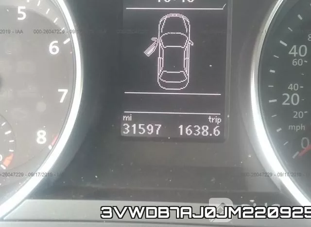 3VWDB7AJ0JM220925 фото 8