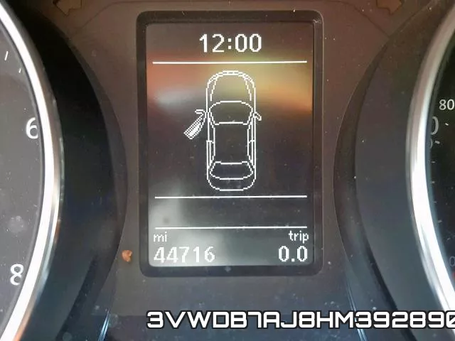 3VWDB7AJ8HM392890 фото 9