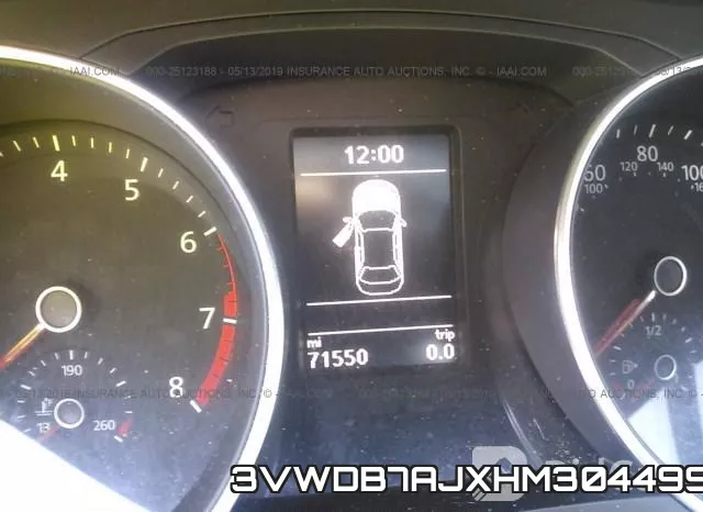 3VWDB7AJXHM304499 фото 8