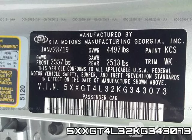 5XXGT4L32KG343073 фото 10