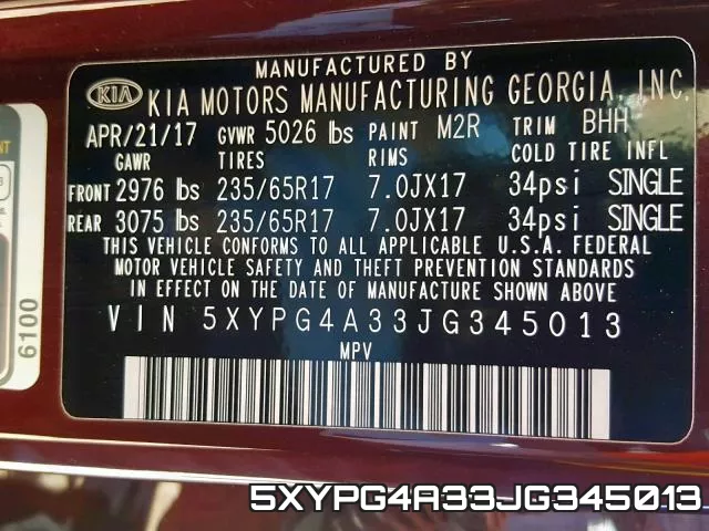 5XYPG4A33JG345013 фото 2