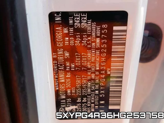 5XYPG4A36HG253758 фото 2