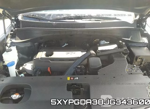 5XYPGDA38JG343600 фото 2
