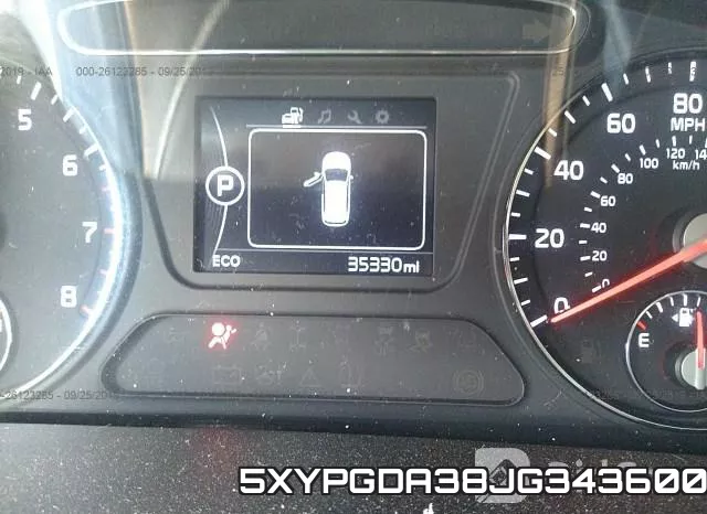5XYPGDA38JG343600 фото 8