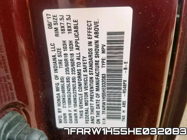 7FARW1H55HE032083 фото 2