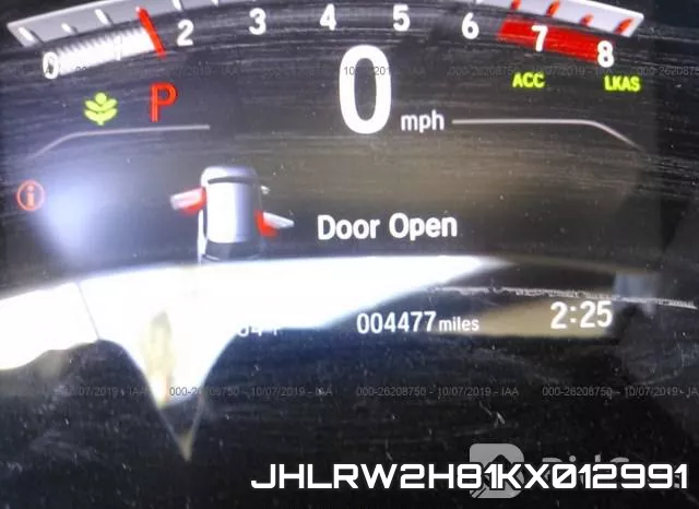 JHLRW2H81KX012991 фото 8
