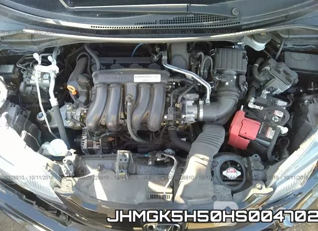JHMGK5H50HS004702 фото 2