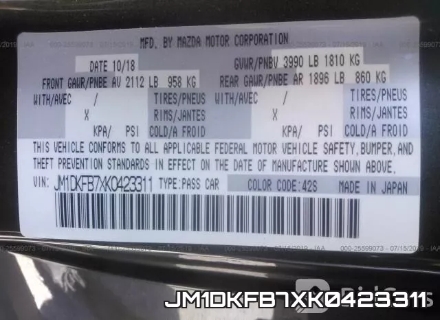 JM1DKFB7XK0423311 фото 10