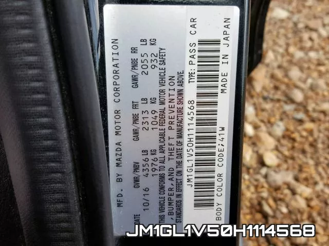 JM1GL1V50H1114568 фото 2