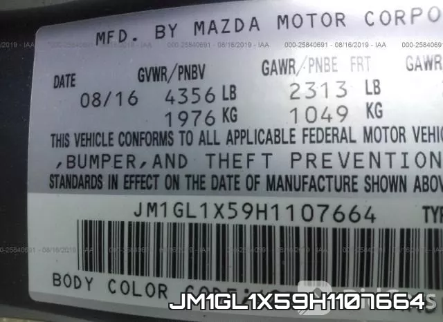 JM1GL1X59H1107664 фото 10