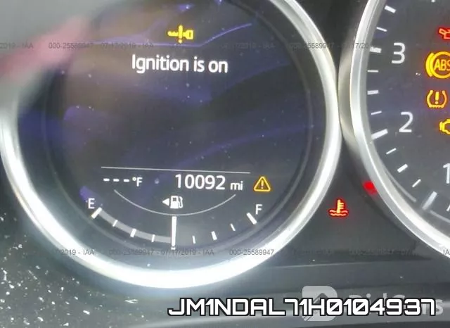 JM1NDAL71H0104937 фото 8
