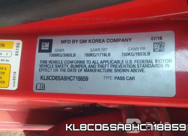 KL8CD6SA8HC718859 фото 10