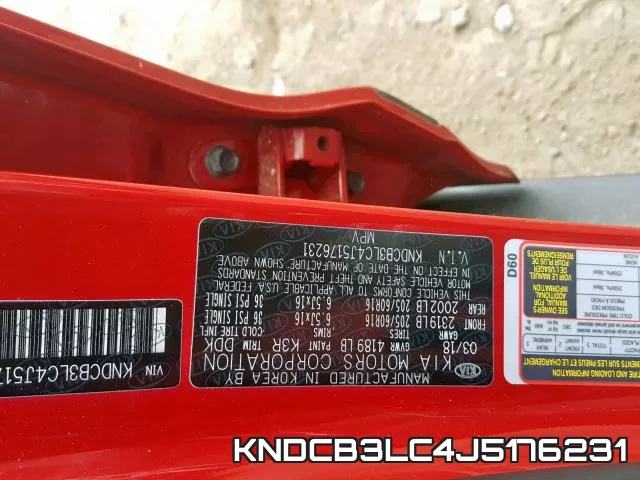 KNDCB3LC4J5176231 фото 2