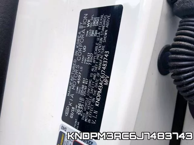 KNDPM3AC6J7483743 фото 2