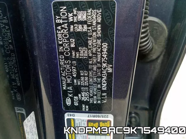 KNDPM3AC9K7549400 фото 2