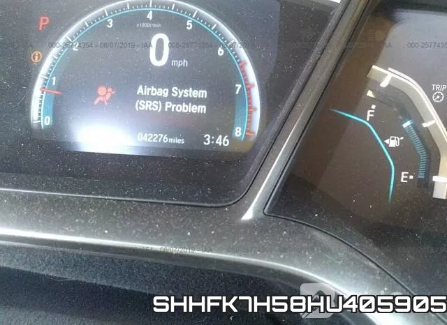 SHHFK7H58HU405905 фото 8
