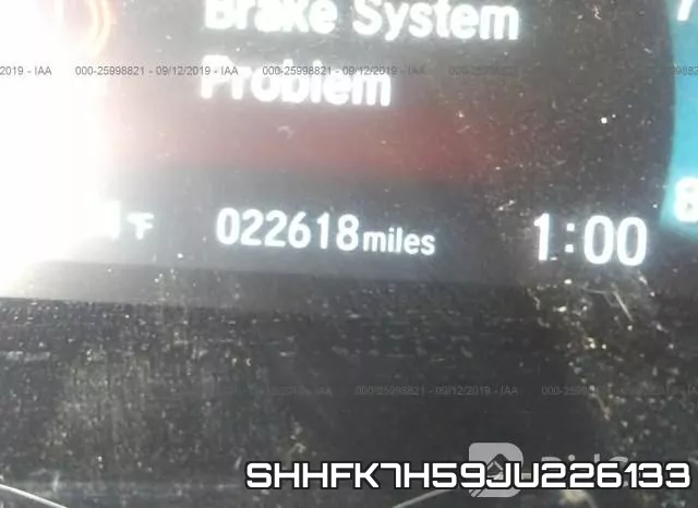 SHHFK7H59JU226133 фото 8