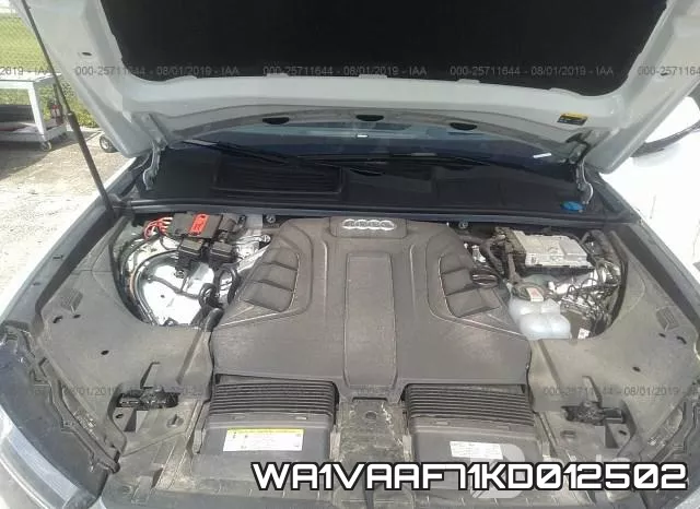 WA1VAAF71KD012502 фото 2