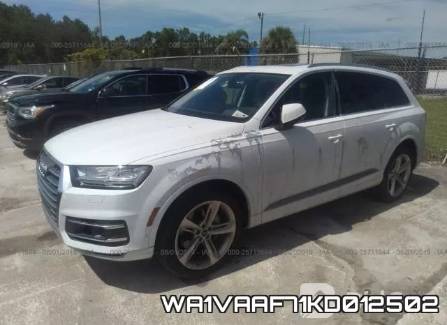 WA1VAAF71KD012502 фото 3