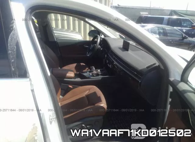 WA1VAAF71KD012502 фото 6