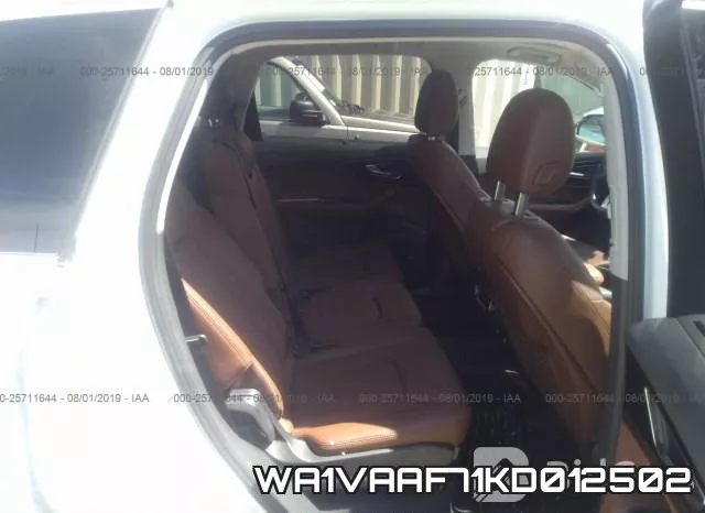 WA1VAAF71KD012502 фото 9