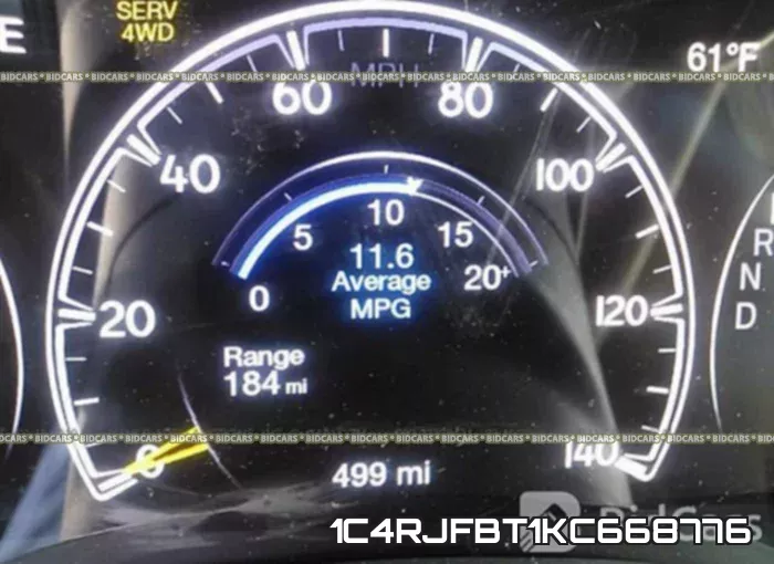 1C4RJFBT1KC668776 фото 8