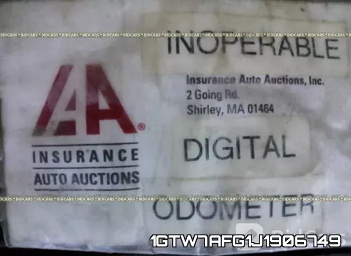1GTW7AFG1J1906749 фото 8