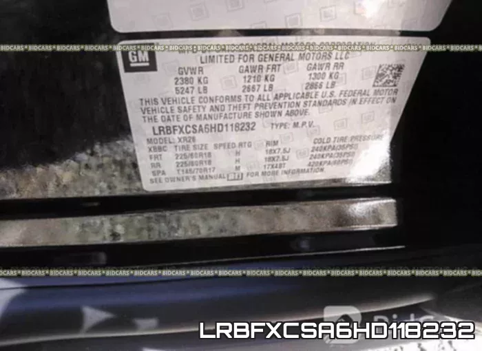 LRBFXCSA6HD118232 фото 10