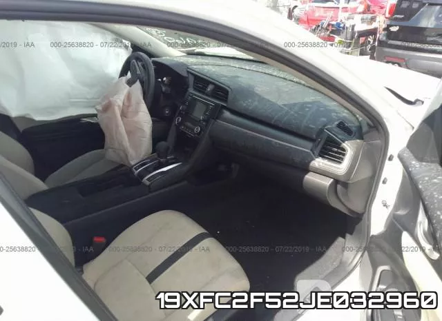 19XFC2F52JE032960 фото 6