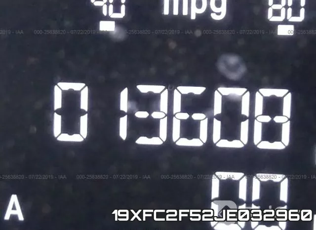 19XFC2F52JE032960 фото 8