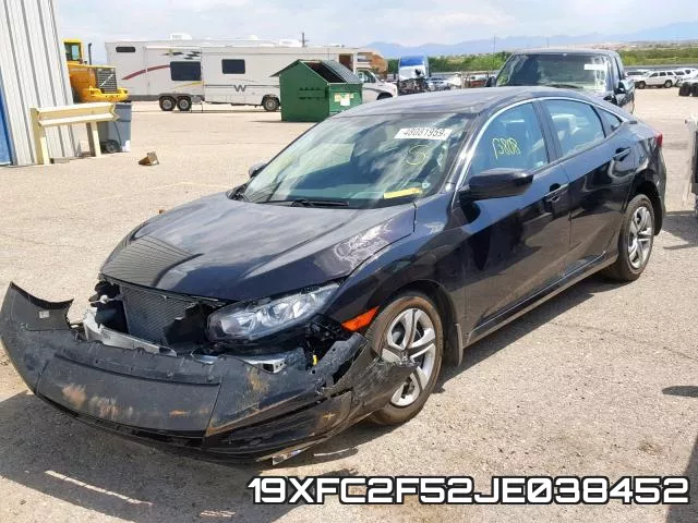 19XFC2F52JE038452 фото 3