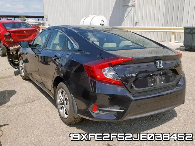 19XFC2F52JE038452 фото 4