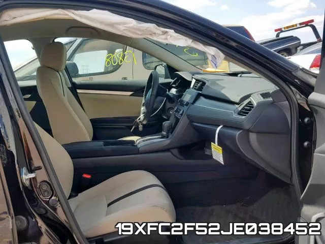 19XFC2F52JE038452 фото 6