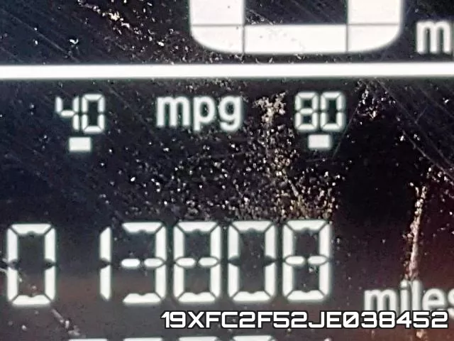19XFC2F52JE038452 фото 9