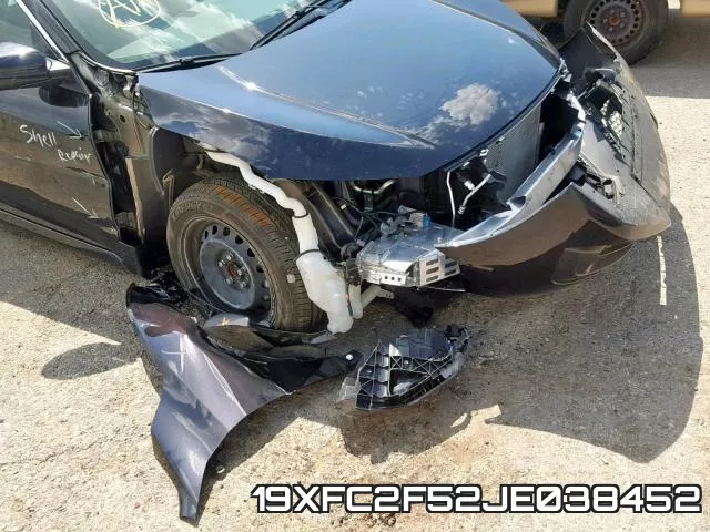 19XFC2F52JE038452 фото 10
