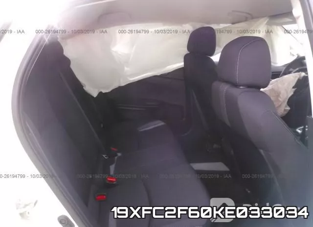 19XFC2F60KE033034 фото 8
