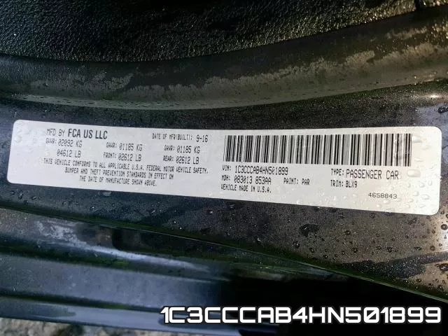 1C3CCCAB4HN501899 фото 2