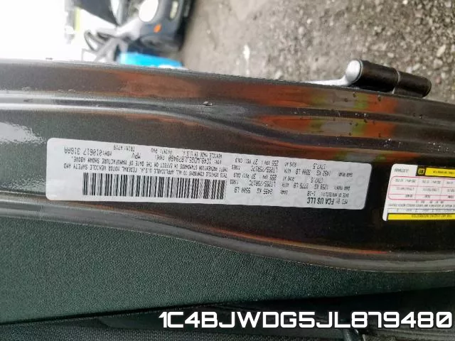 1C4BJWDG5JL879480 фото 2
