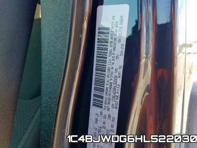 1C4BJWDG6HL522030 фото 2