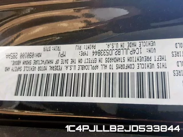 1C4PJLLB2JD533844 фото 2